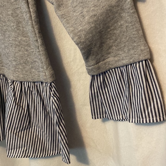 MELLODAY Collared Shirt and Sweater with bow - Picture 3 of 4